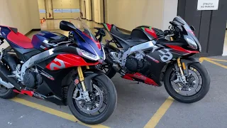 2020 & 2021 Aprilia RSV4 1100 Factory test - part 2