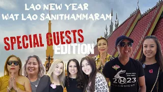 Vlog 00 | Wat Lao Kimbo | Fort Worth, TX | Lao New Year | Special Guests Edition | 04.01.23