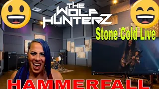 HammerFall - Stone Cold (Live at Lisebergshallen, Sweden, 2003) HD The Wolf HunterZ Reactions