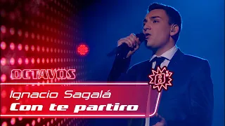 Ignacio Sagala - Con te partiro (Andrea Bocelli) - La Voz Argentina 2021 - #TeamMontaner