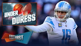 Jared Goff, Dan Campbell & Detroit Lions are under duress entering Week 1 | NFL | FIRST THINGS FIRST