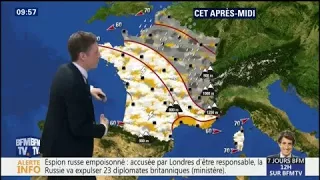 La météo de votre week-end : de la pluie aujourd'hui, du froid demain