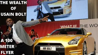 THE CRAZY WEALTH OF USAIN BOLT - A100 METER FLYER