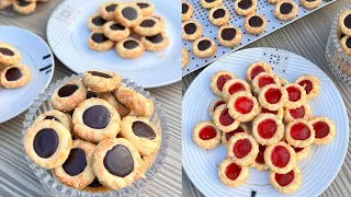 Choco Cheese Thumbprint Cookie