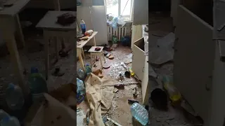 дом разбомбили Харьков