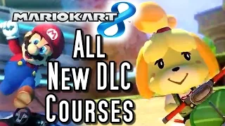 Mario Kart 8 ALL NEW DLC COURSES Trailer - Baby Park, Big Blue, Neo Bowser City & More (Wii U)