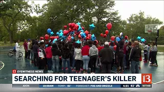 Family, friends gather to remember 13 y.o. shooting victim