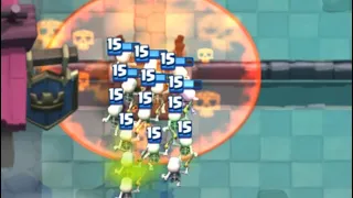 Level 1 Poison VS Level 15 Skeleton Army!