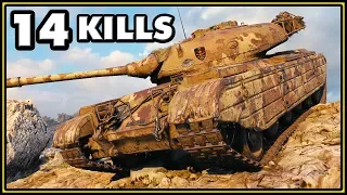 Progetto M35 mod 46 - 14 Kills - 1 vs 6 - World of Tanks Gameplay