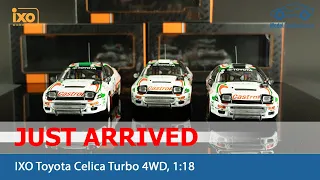 IXO - Justa Arrived 1:18 Toyota Celica Turbo 4WD