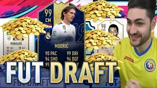 TOTY MODRIC NE AJUTA SA CASTIGAM CELE MAI BUNE PREMII DIN ISTORIE - FIFA 19 DRAFT SPRE GLORIE #98