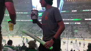 Dallas Stars Round 2 Game 3 FULL WARM UPS