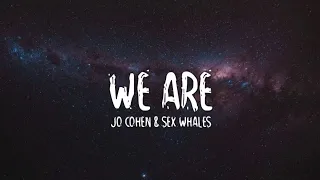 Jo Cohen &  Sex Whales - We Are (Lyrics/ Lyric Video)