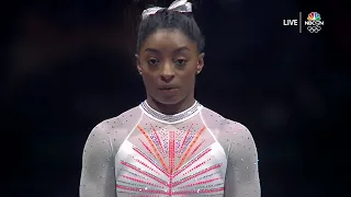 Simone BILES Yurchenko Double Pike 16.100 2021 US Classic NBCSN