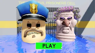 BIG HEAD BARRY'S PRISON RUN (Obby) New Update - Roblox Walkthrough FULL GAME #scaryobby #roblox