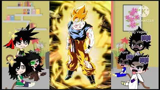 Dragon Ball Past Saiyans react to Goku vs Frieza Part-3