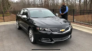 2019 Chevrolet Impala Premier Review Features and Test Drive