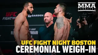 UFC on ESPN 6 Ceremonial Weigh-In Highlights - MMA Fighting