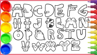 Drawing Alphabet Lore A to Z | Draw and Painting | FUN DRAWING