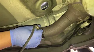 Toyota Matrix/Corolla: replacing a downstream oxygen sensor