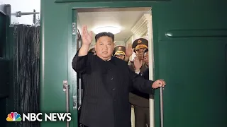 North Korean leader Kim Jong Un arrives in Russia for meeting with President Putin