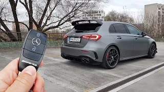 Mercedes AMG A 45 S 4MATIC+ 2.0 421 TEST Najszybszy i najmocniejszy hothatch na rynku