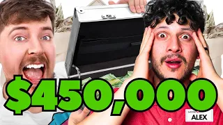 I WON $450,000 From Mr Beast Grocery Store Challenge!