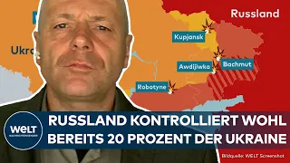 PUTINS KRIEG: Russen preschen vor! Ukrainer müssen immer wieder Frontabschnitte vernachlässigen