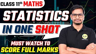 Statistics Class 11 One Shot | Statistics Most Important Questions 2023 | Class 11 Maths Chapter 15