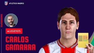 Carlos Gamarra (Atletico Madrid, Inter Milan, Benfica Corinthians Flamengo) Face + Stats | PES 2021