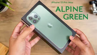 19JUTA buat Warna Baru! UNBOXING iPhone 13 Pro Max Alpine Green 🍀