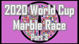 2020 World Cup Marble Race - Part 3