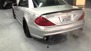 SL600 exhaust v12 bi-turbo.  DUDMD