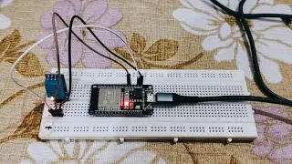 TEMPERATURE AND HUMIDITY MEASUREMENT USING ESP32 AND DHT11