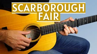 How to Play Scarborough Fair by Simon & Garfunkel on Guitar