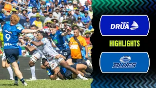 Super Rugby Pacific 2023 | Fijian Drua v Blues | Rd 10 Highlights