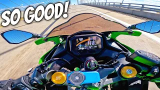 First Ride On The New Kawasaki ZX4RR! Do I NEED One?!