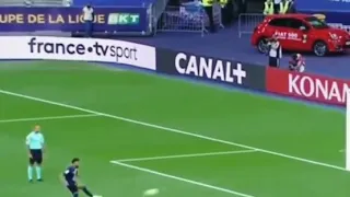 Neymar jr goal against Lyonnais in final coupe de la league 2020