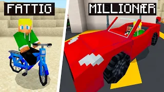 Jeg Går Fra FATTIG Til MILLIONÆRI Minecraft!