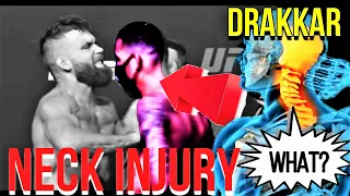 Drakkar Klose  Neck Injury after  after Jeremy Stephens pushed him during weigh-in; Doctor Explains