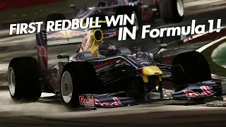 Redbull First F1 Victory at 2009 ChineseGP | Assetto Corsa MOD RedBull RB5