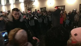 Шествие Дедов Морозов и Снегурочек в Гродно.