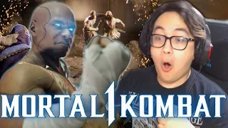GERAS IS SO GODDAMN COOL! Mortal Kombat 1 - Official Keepers of Time Trailer Reaction!