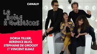 La Boîte à Questions Doria Tillier, Bérénice Béjo, Vincent Elbaz et Stéphane De Groodt – 10/10/2018