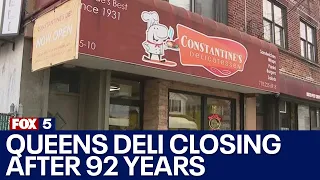 Constantine's Deli in Queens closing after 92 years