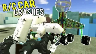 RC CARS CRASH in ROOFTOP BATTLE ROYALE CHALLENGE! - Gmod Garry's Mod Multiplayer Gameplay