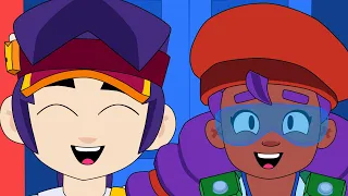 BRAWL STARS ANIMATION - FANG & MAJOR ROSA