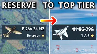 IF I KILL YOU I TAKE YOUR PLANE (BUT ITS ALL STOCK?!) | From Reserve to Top Tier