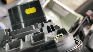 2020 Mercedes sprinter van radio and display removal