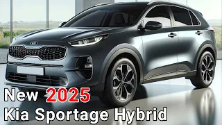 All New 2025 Kia Sportage Hybrid Unveiled - More Efficient Than Before !!